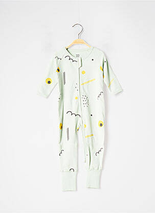 Pyjama bas pantalon vert HELLO ELAÉ enfant