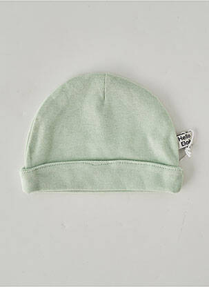 Bonnet vert HELLO ELAÉ enfant