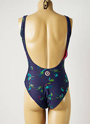 Maillot de bain 1 pièce haut bandeau haut bandeau bleu SWEET PANTS femme