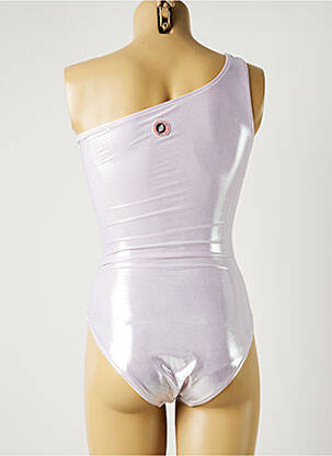 Maillot de bain 1 pièce haut bandeau haut bandeau gris SWEET PANTS femme