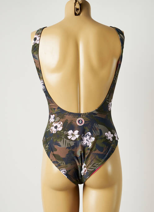 Maillot de bain 1 pièce vert SWEET PANTS pour femme