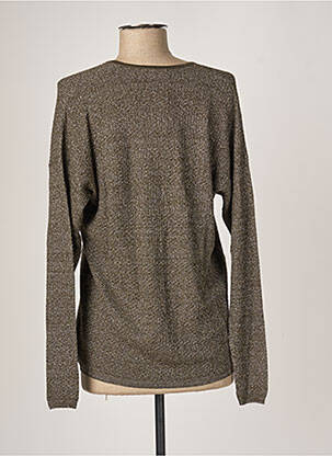 Gilet manches longues stretch vert MONTAGUT femme