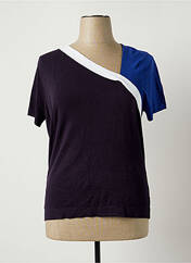 T-shirt bleu MONTAGUT pour femme seconde vue