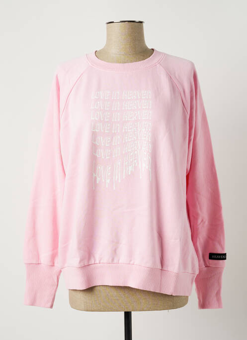 Sweat-shirt rose HEAVEN MAY pour femme