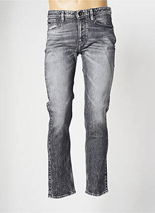 Jeans coupe slim gris EMPORIO ARMANI pour homme