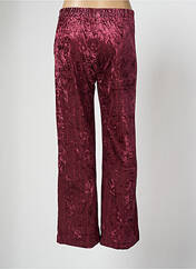 Pantalon droit rouge SPARKZ pour femme seconde vue