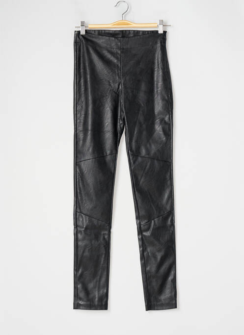 Pantalon 7/8 stretch taille normale noir SPARKZ femme