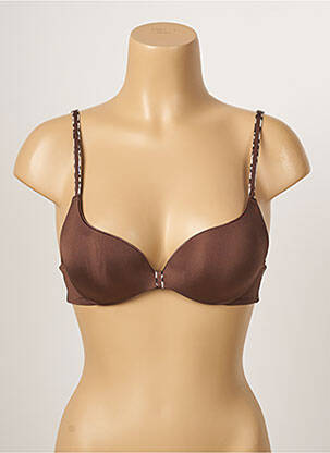 Soutien-gorge haut soutien-gorge push-up haut soutien-gorge push-up marron CHANTELLE femme