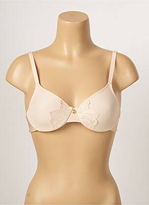 Soutien-gorge broderie beige CHANTELLE femme