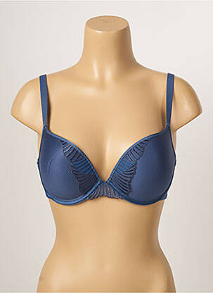 Soutien-gorge haut soutien-gorge push-up haut soutien-gorge push-up bleu FEMILET femme