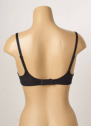 Soutien-gorge effet matière satinée haut soutien-gorge balconnet noir FEMILET femme
