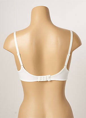 Soutien-gorge effet matière satinée haut soutien-gorge balconnet blanc FEMILET femme