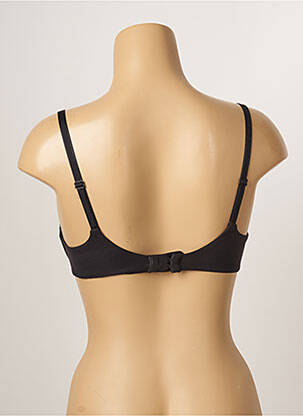 Soutien-gorge tissage dentelle haut soutien-gorge moulé noir FEMILET femme