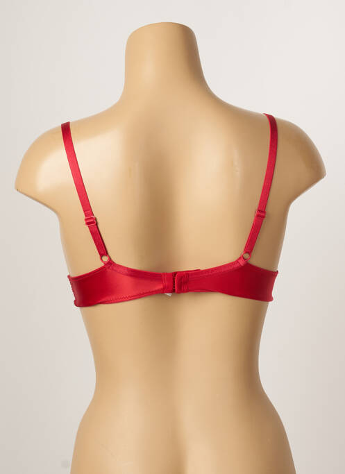 Soutien-gorge broderie haut soutien-gorge moulé rouge ALLUMETTE femme