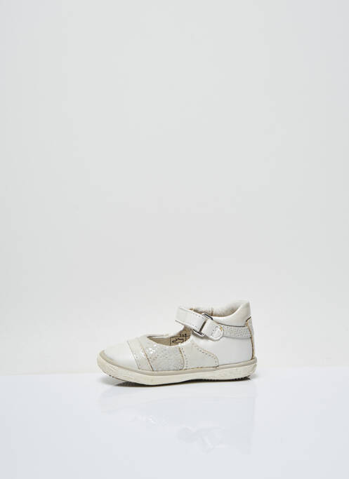 Ballerines blanc NOËL pour fille