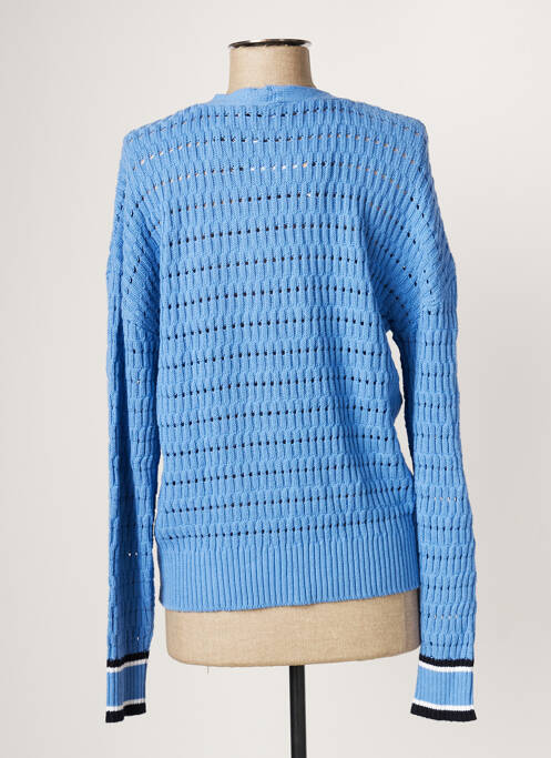 Gilet manches longues bleu YEST pour femme