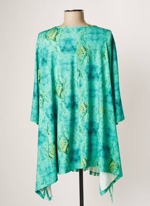 Tunique manches longues vert JOY femme