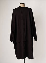 Robe mi-longue noir SOPHIA CURVY pour femme seconde vue