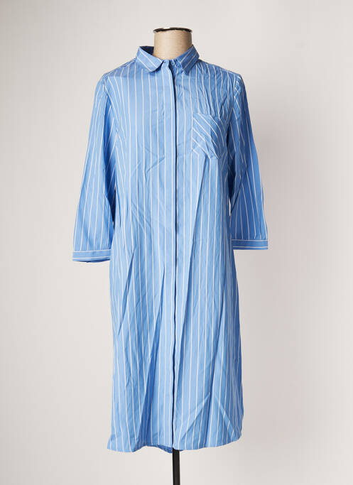Robe mi-longue bleu YEST pour femme