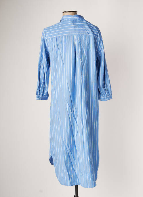 Robe mi-longue bleu YEST pour femme