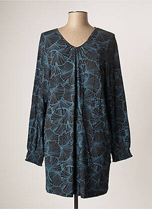 Robe courte bleu CISO pour femme