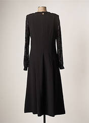 Robe longue noir SEMIOLOGY pour femme seconde vue