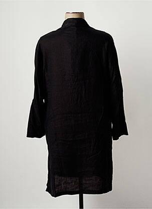 Veste casual coupe droite noir YOEK femme