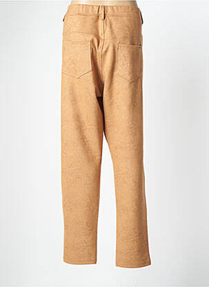 Jegging tissage suedine taille normale beige S.QUISE femme