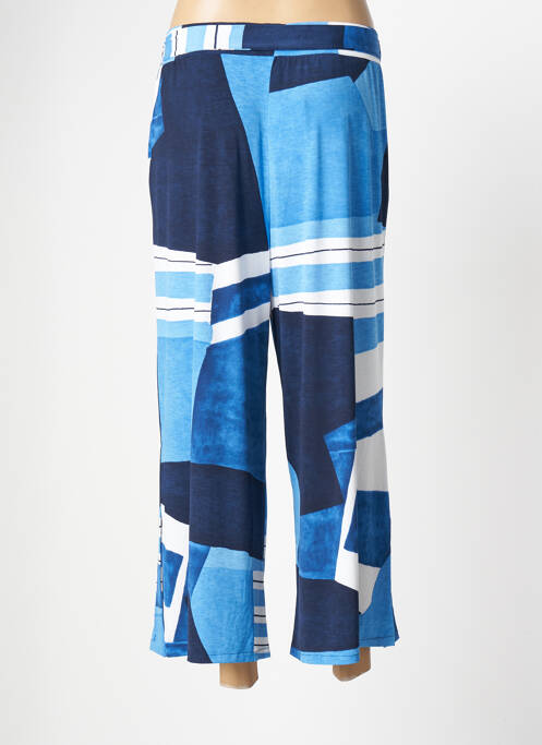 Pantalon 7/8 bleu MARBLE pour femme