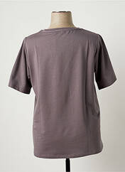 T-shirt gris YESTA pour femme seconde vue