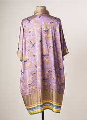 Robe mi-longue violet MAT. pour femme seconde vue
