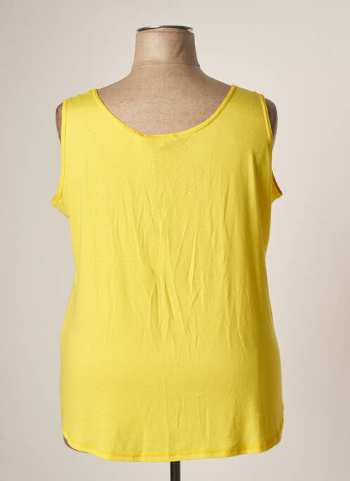 Top jaune FRANCK ANNA pour femme
