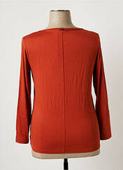 T-shirt orange FRANCK ANNA pour femme seconde vue