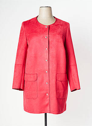 Manteau long rouge MERI & ESCA pour femme