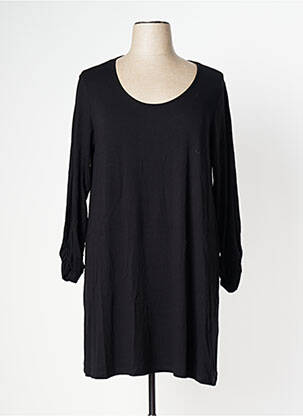 Robe mi-longue noir G!OZE pour femme