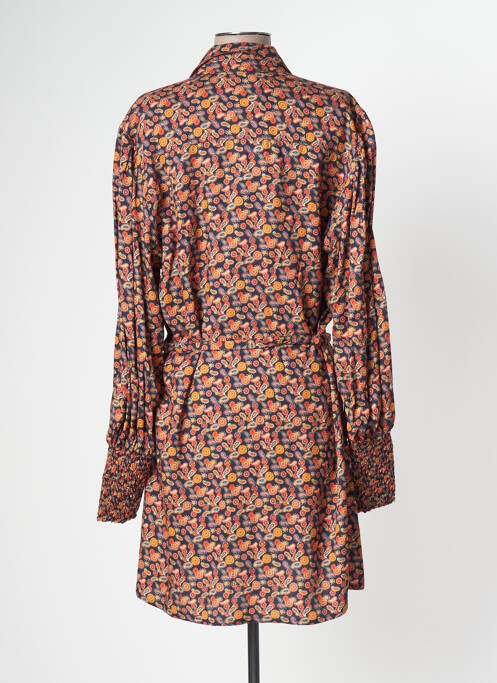 Robe courte bleu SEMIOLOGY pour femme