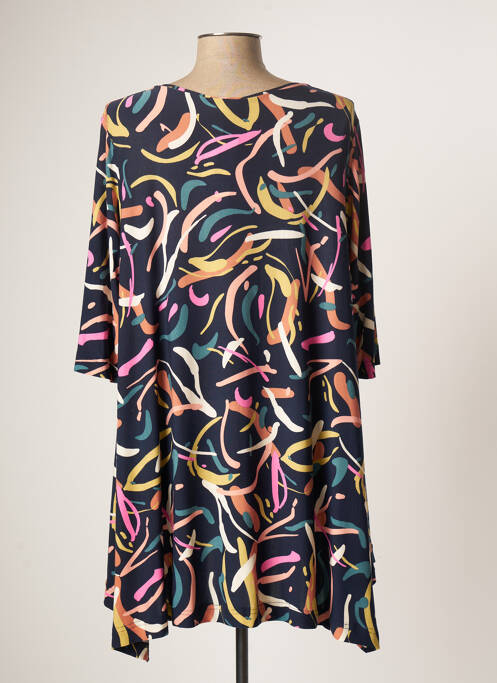 Tunique manches longues bleu ONE O ONE pour femme