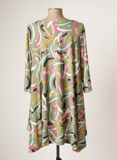 Tunique manches longues vert ONE O ONE pour femme