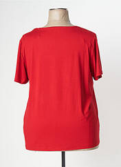 T-shirt rouge 7 SEASONS pour femme seconde vue
