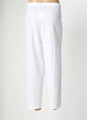 Pantalon 7/8 blanc G!OZE pour femme seconde vue