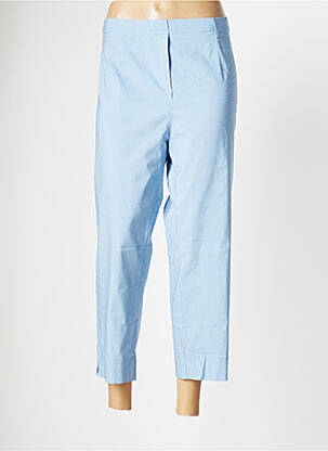 Pantalon 7/8 bleu OLIVER JUNG pour femme