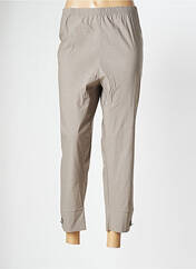 Pantalon 7/8 gris FRANCK ANNA pour femme seconde vue