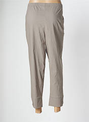 Pantalon 7/8 gris FRANCK ANNA pour femme seconde vue