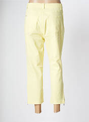 Pantalon 7/8 jaune YESTA pour femme seconde vue