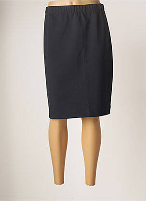 Jupe mi-longue stretch bleu AN II VITO femme