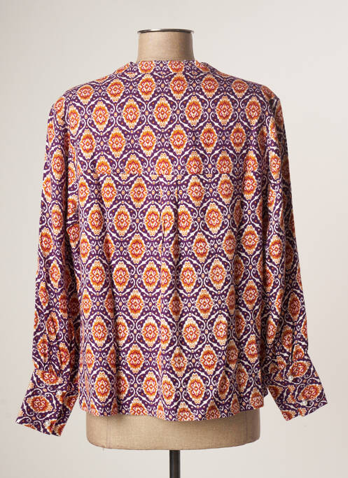 Blouse violet STORIATIPIC pour femme