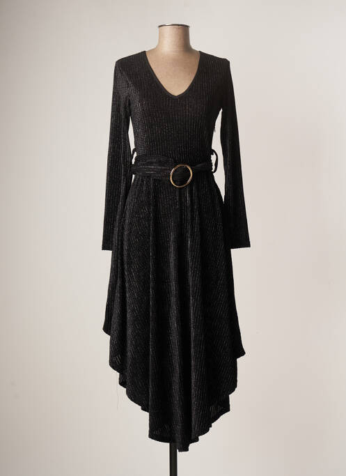 Robe longue noir SKATÏE pour femme