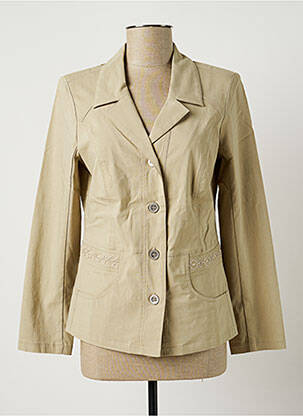 Blazer poches vert TELMAIL femme