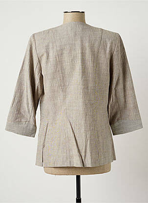 Veste casual epaulette gris CHRISTIAN MARRY femme