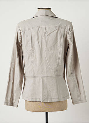 Veste casual epaulette gris TELMAIL femme